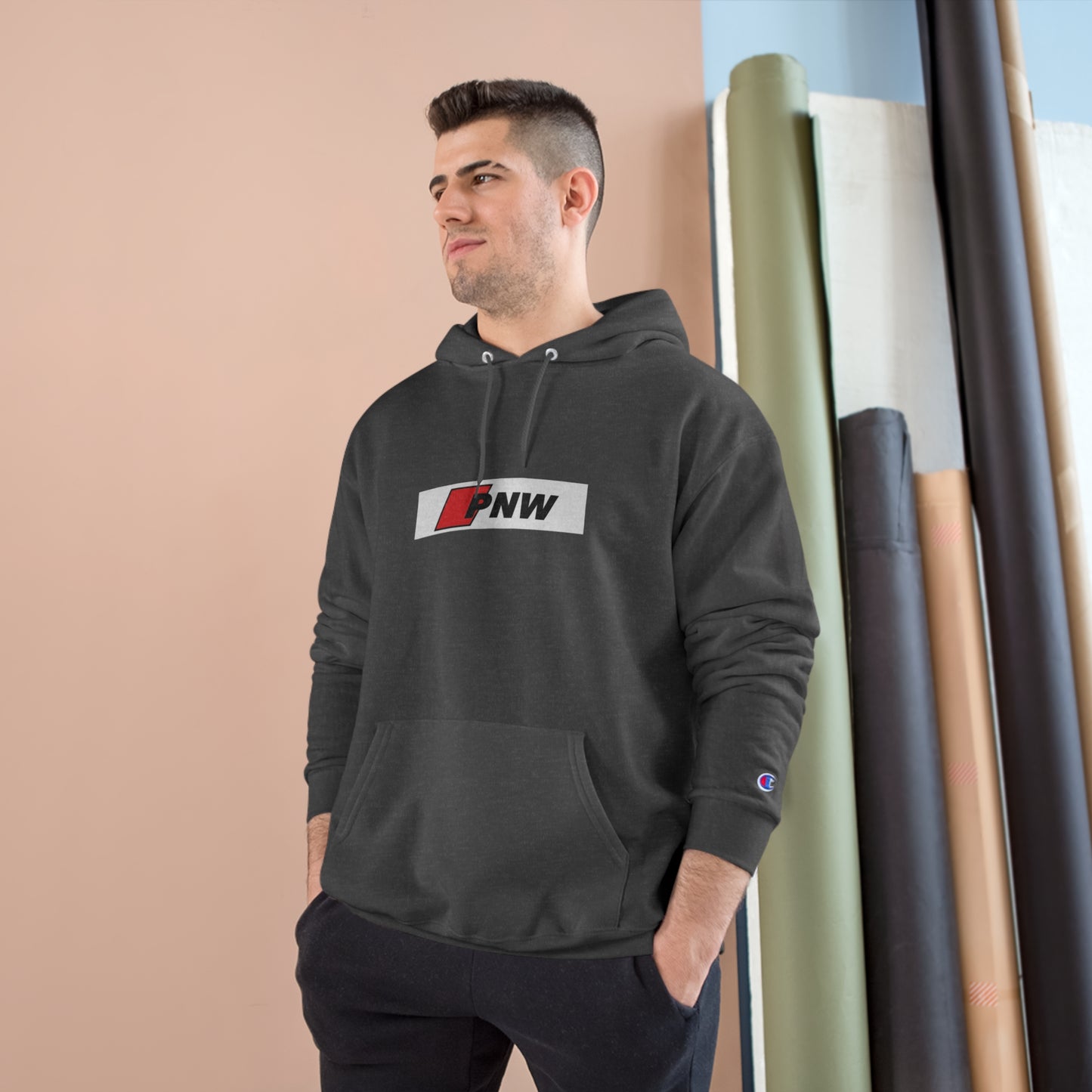 PNW S-Line Box Logo Tee - Champion