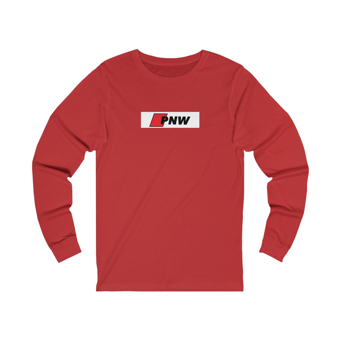 PNW S-Line Box Logo -  Long Sleeve Tee