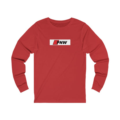 PNW S-Line Box Logo -  Long Sleeve Tee