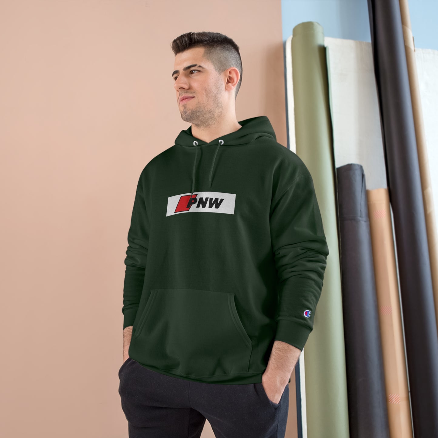 PNW S-Line Box Logo Tee - Champion