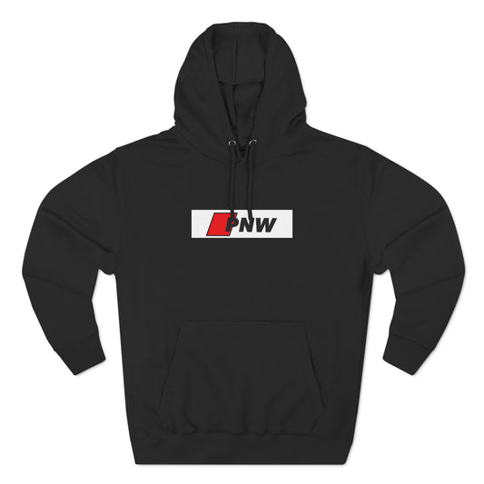 PNW S-Line Box Logo Hoodie - Lane Seven