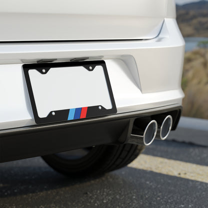 ///M License Plate Frame - Metal