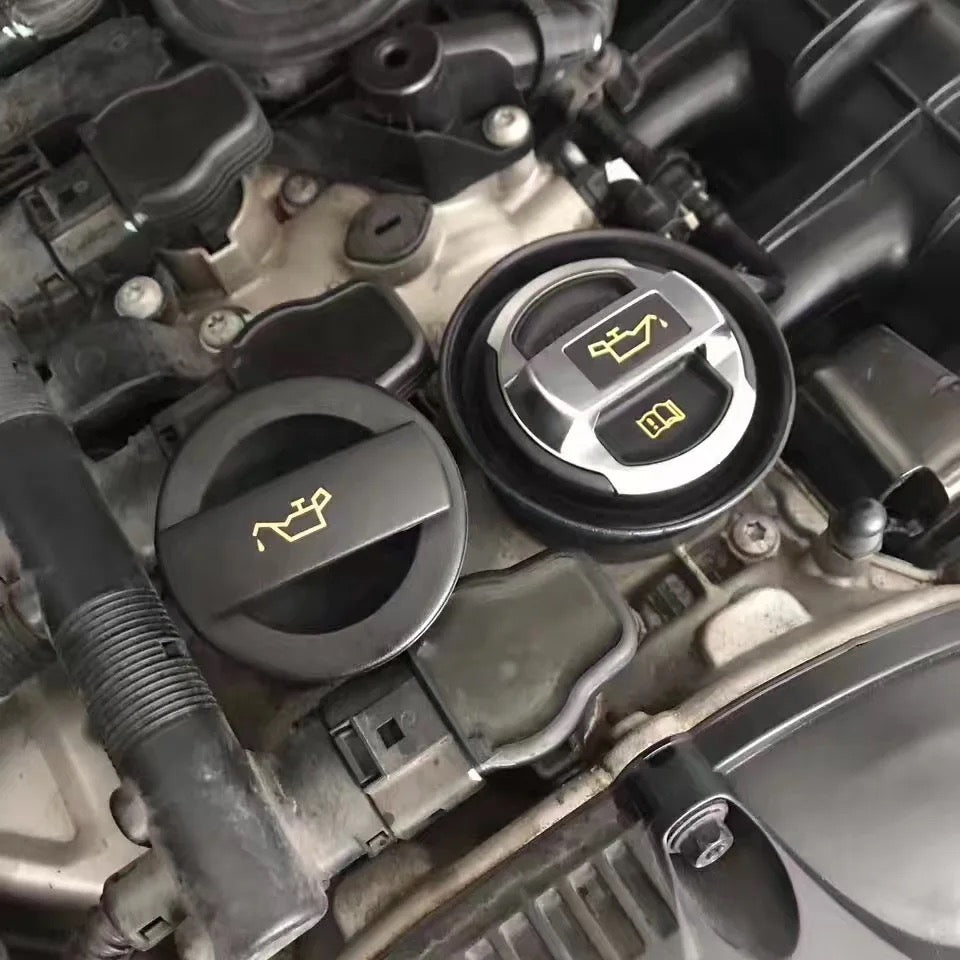 Audi R8 Style Caps - Engine Oil / Coolant Tank