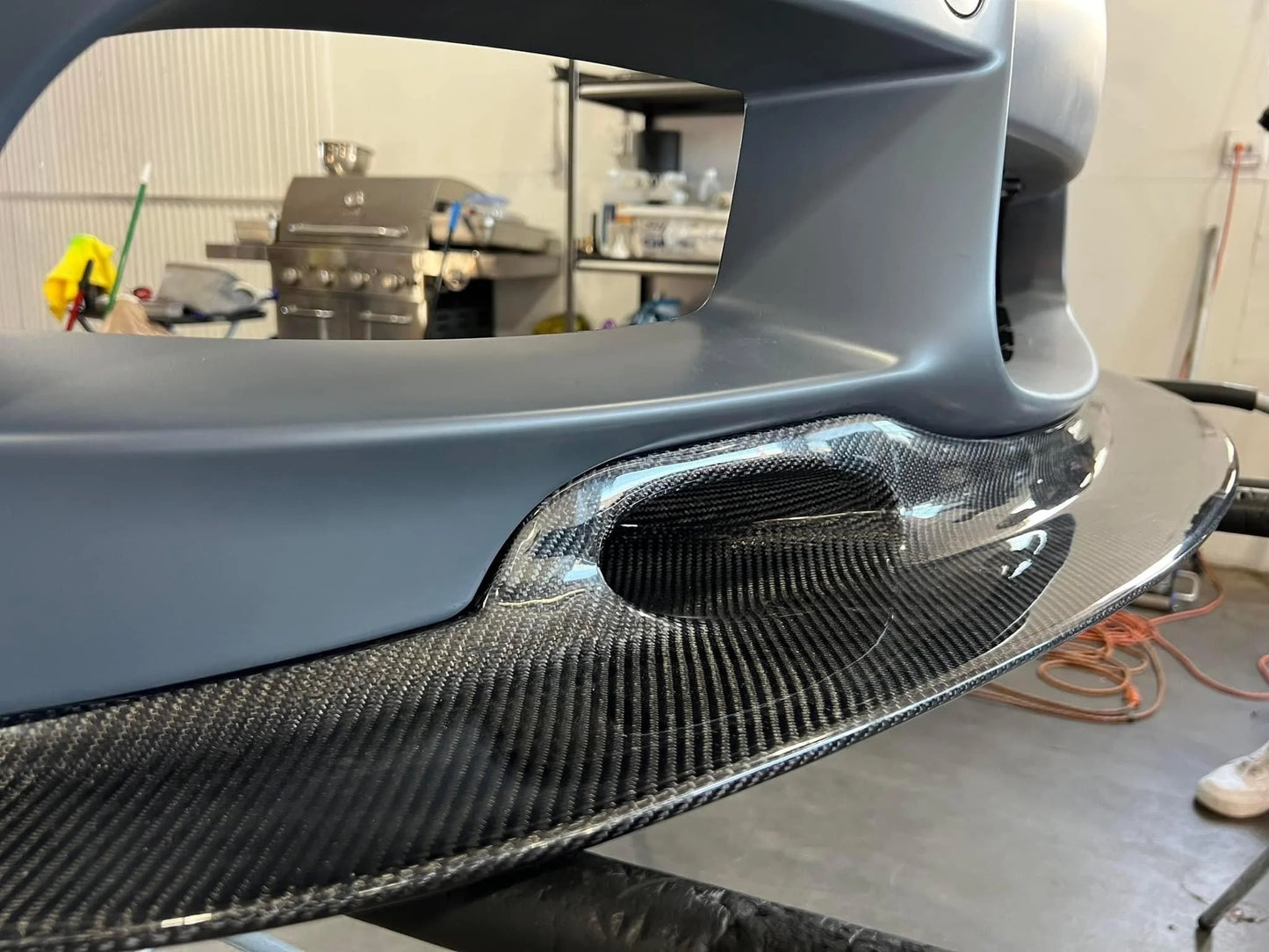 E92 M3 GT4 V1 Style front Splitter - Ridgeline Motorsport - Carbon Fiber