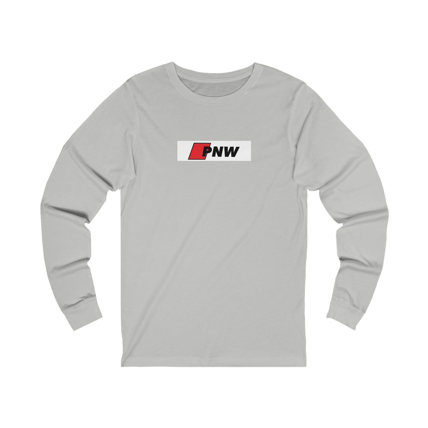 PNW S-Line Box Logo -  Long Sleeve Tee