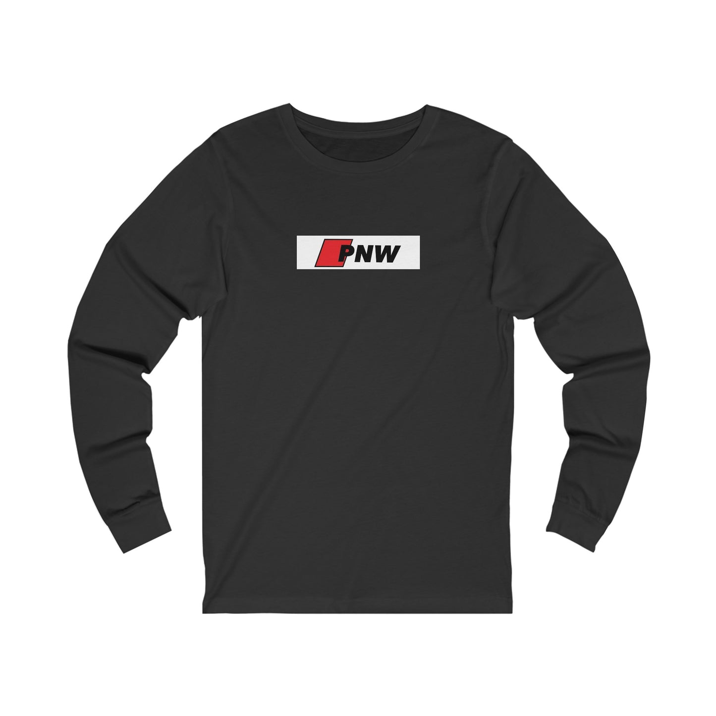 PNW S-Line Box Logo -  Long Sleeve Tee