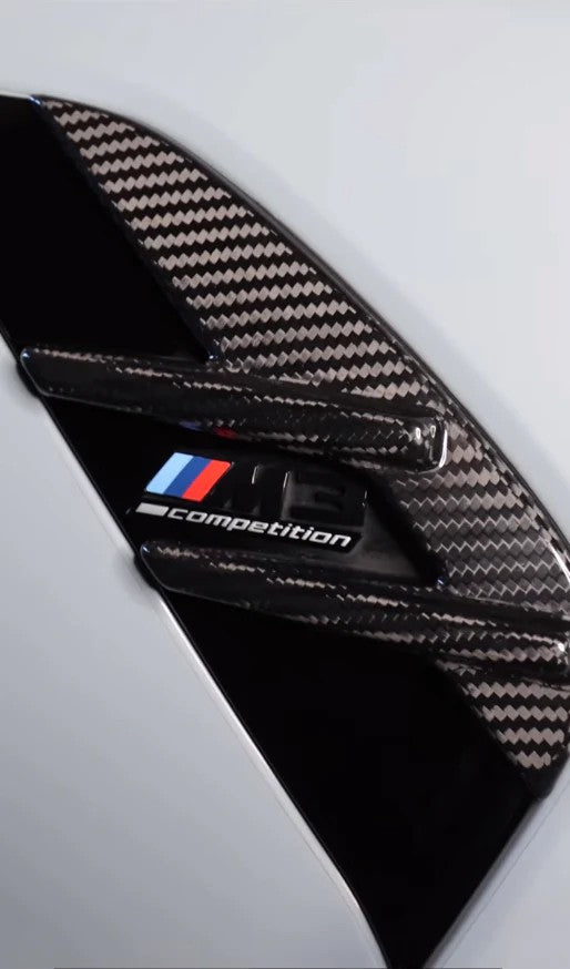 G80 M3 Carbon Fiber Fender Trim