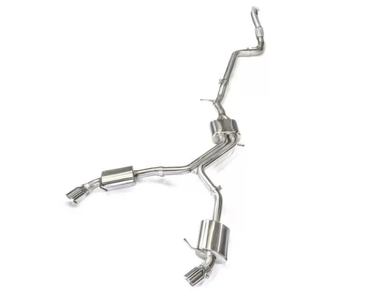 CTS Turbo 2.0T Catback Exhaust System Audi A4 2017-2021