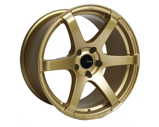 Enkei T6S Wheel Tuning Series Gold 17x8 5x100 45mm