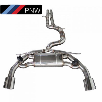 8V Audi RS3 - Stainless Steel Catback Exhaust - With Valves