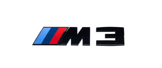 Black M3 Rear Emblem