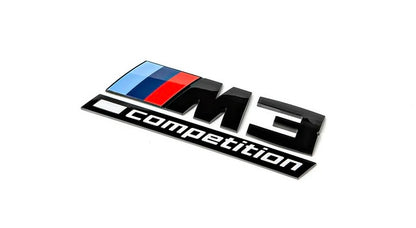 Black M3 Competition Rear Emblem