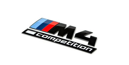 Black M4 Competition Rear Emblem