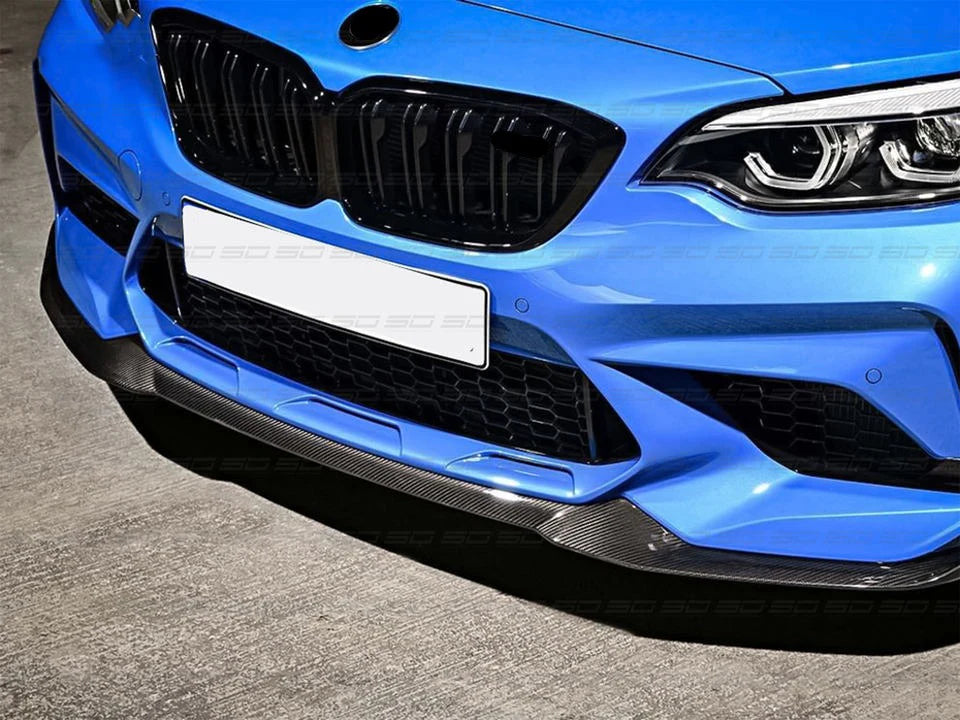 F87 Carbon Fiber CS Style Front Lip - M2/M2C