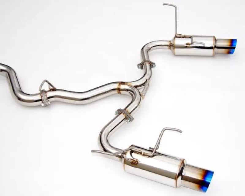 Invidia Dual N1 Catback Exhaust w/Burnt Titanium Tips Subaru WRX | STI Sedan 2015-2021