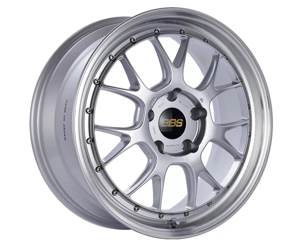 BBS LM-R Wheel 20x9.5 5x120 35mm Diamond Silver | Diamond Cut Rim