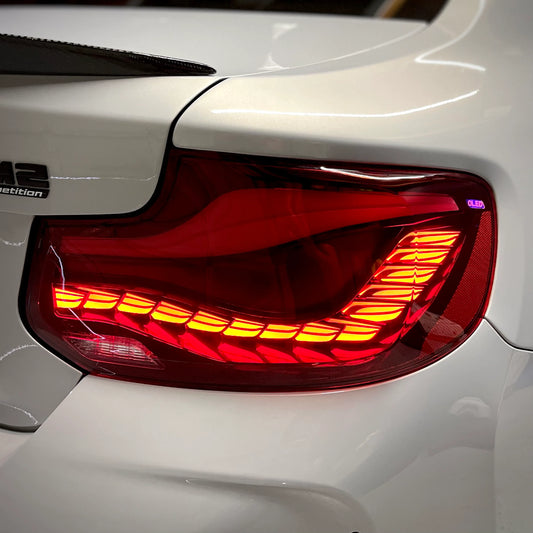 F22/F23 M2 GTS Style Tail Lights - Red - 2014-2020