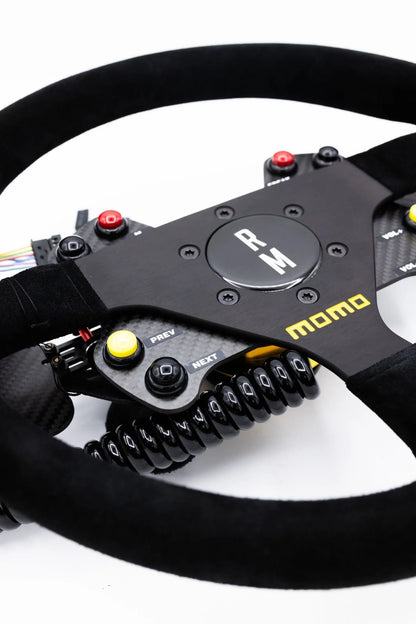 RM Engineering E9X M3 Racing Steering Wheel V2 - 6MT