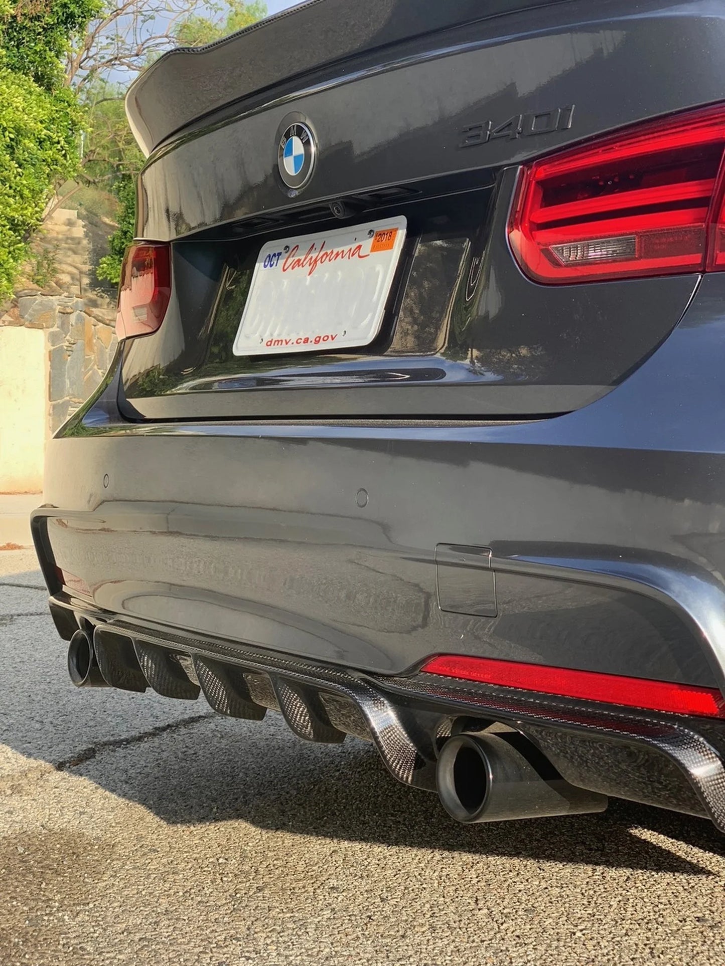 F30 Carbon Fiber Rear Diffuser / M-Sport