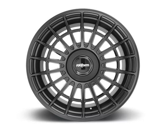 Rotiform LAS-R Matte Black Cast Monoblock Wheel 18x9.5 5x100 | 5x114.3 25mm