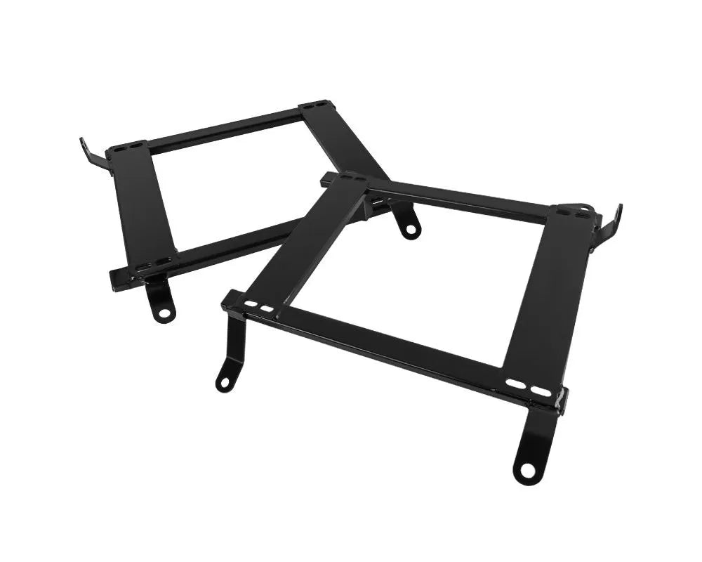 Spec-D 14" x 19" Tensile Mild Steel Racing Seat Mounting Brackets (2pc) Nissan 350Z 2003-2009