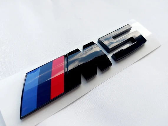 F10 M5 Gloss Black Rear Emblem